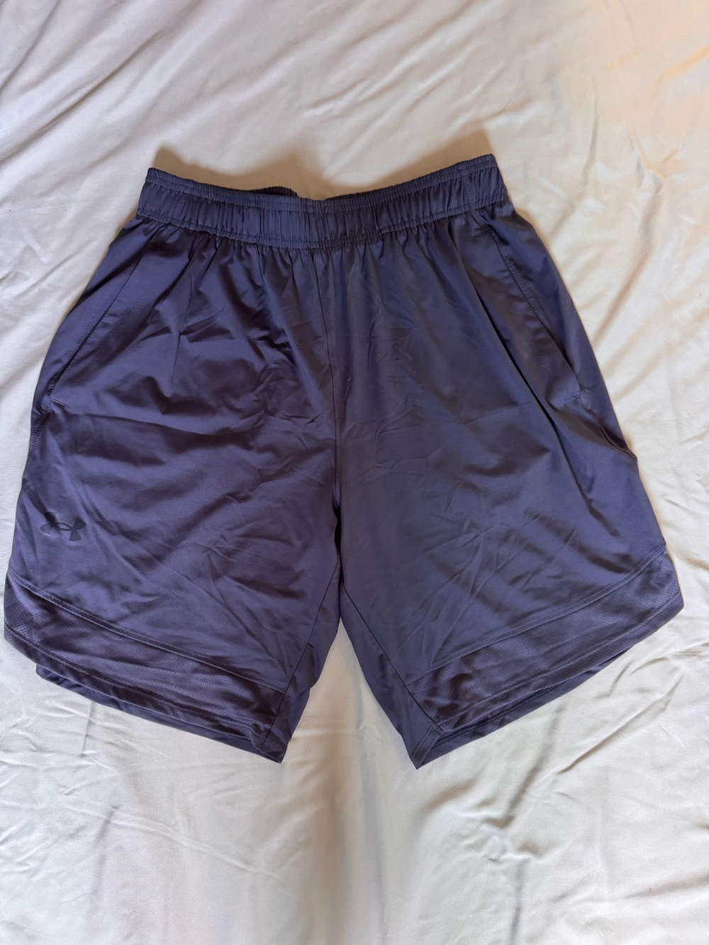 Under Armour Men’s Dark Blue Athletic Shorts